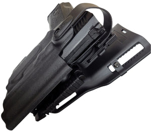 OWB Retention Holster & Double Magazine Carrier (Duty Configuration)