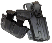OWB Retention Holster & Double Magazine Carrier (Duty Configuration)