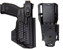 OWB Retention Holster & Double Magazine Carrier (Duty Configuration)