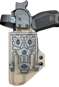 OWB Retention Holster & Double Magazine Carrier (Duty Configuration)